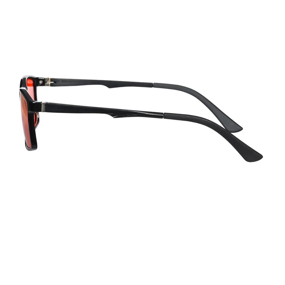 Good Sleep Blue Light Blocking Glasses Men Red Lenses TR90 Frame Aluminium Temples Orange Lens Computer Glasses Men for You